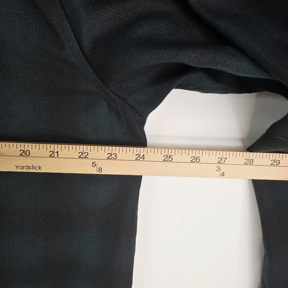 Dixxon Flannel Company‎ Mens XL Black Forest Green Black Plaid Button Down Shirt - Picture 6 of 10